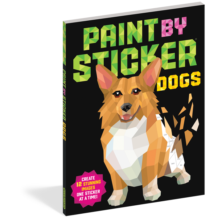 Paint By Stickers: Dogs