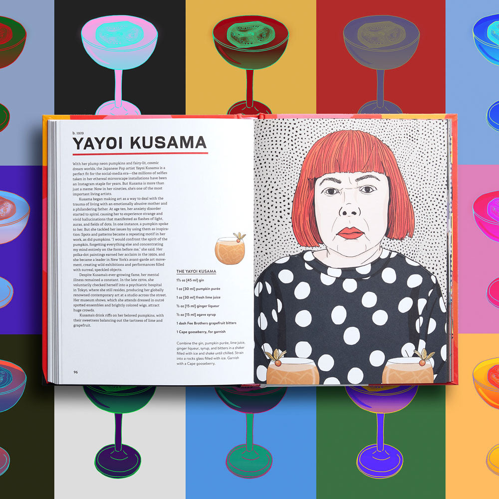 Art Boozel: Cocktails Inspired by Modern and Contemporary Artists Hardcover - Just Fabulous Palm Springs