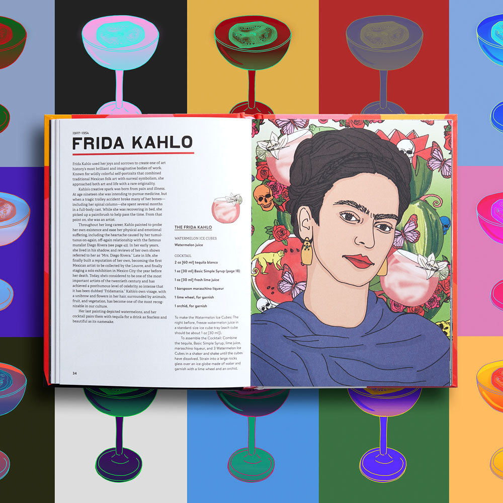 Art Boozel: Cocktails Inspired by Modern and Contemporary Artists Hardcover - Just Fabulous Palm Springs
