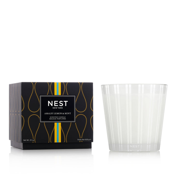 Amalfi Lemon & Mint 3-Wick Candle 21.2oz