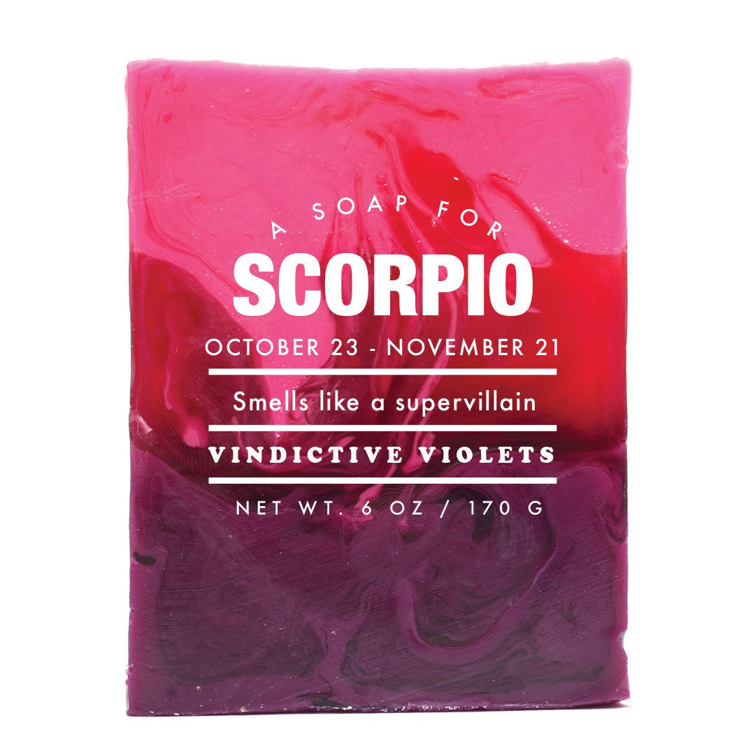 Astrology Soap - Scorpio