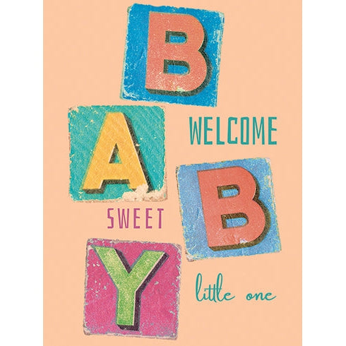 Welcome New Baby Greeting Card