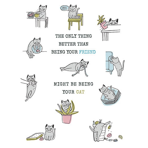 You Cat Birthday Card
