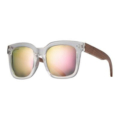 Adalee Clear/ Waln WD/ Rose Gold lens