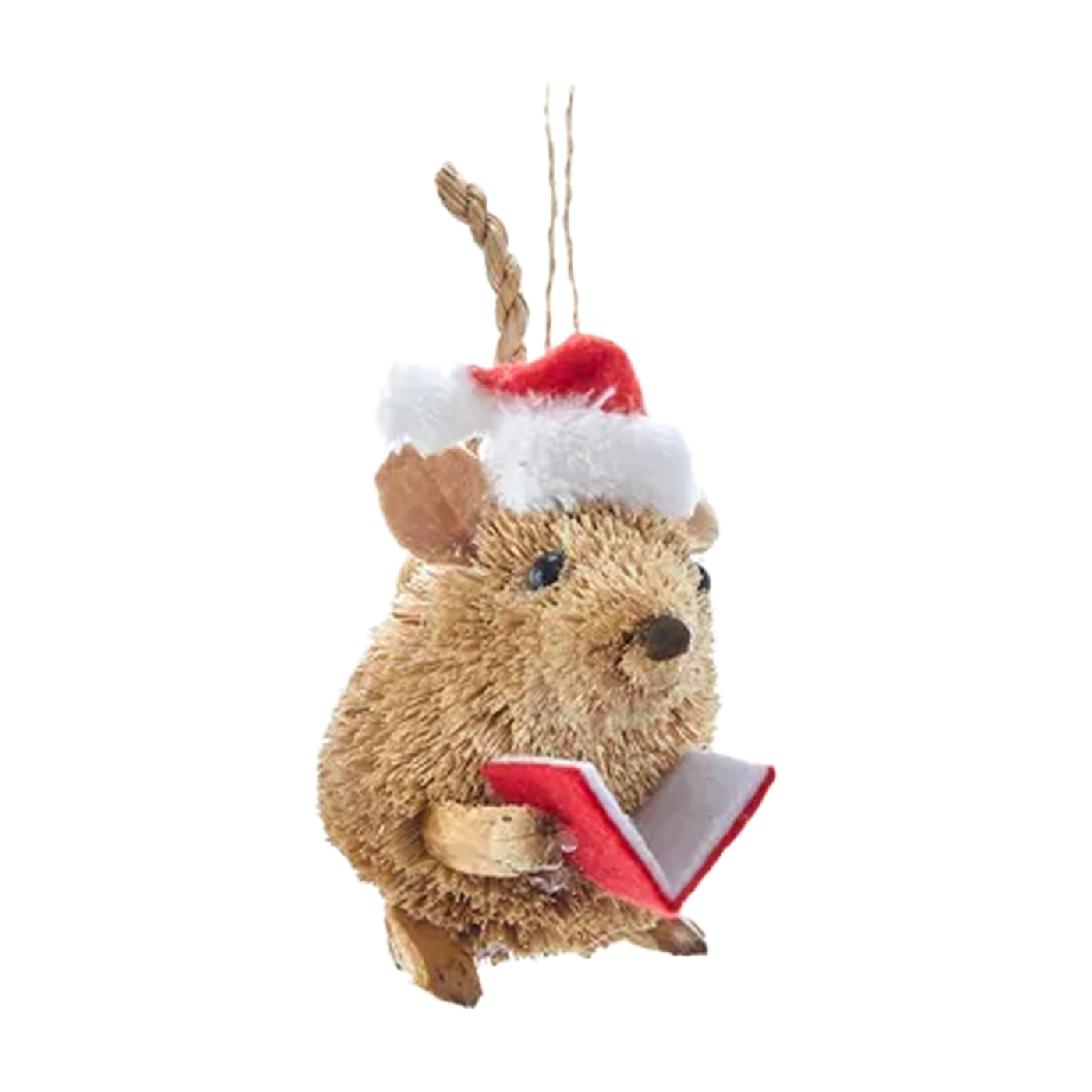 Caroling Mouse Buri Ornament - Caroler