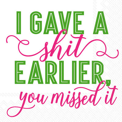 Earlier Cocktail Napkins