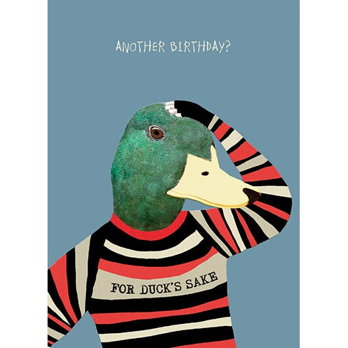 For Ducks Sake Birthday Card - Just Fabulous Palm Springs
