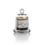 Light My Fire White Tip Match Set In Apothecary Jar - Just Fabulous Palm Springs