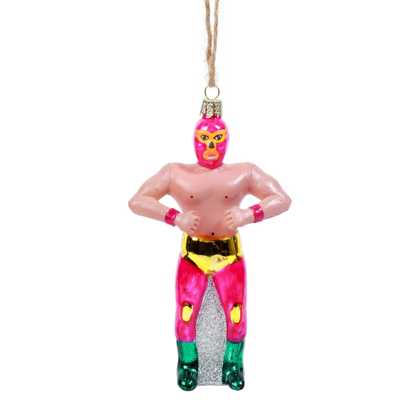 Luche Libre Ornament - Pink