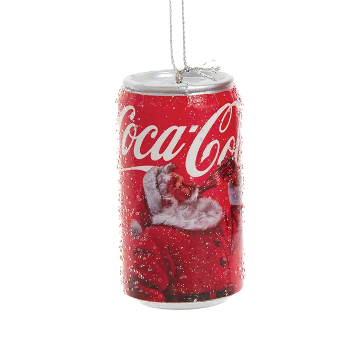 Coca Cola Santa Can Ornament - Coke
