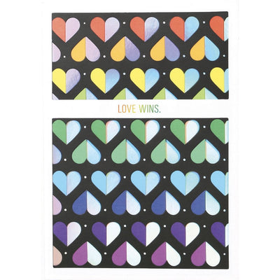 Love Wins No. 25 greeting card
