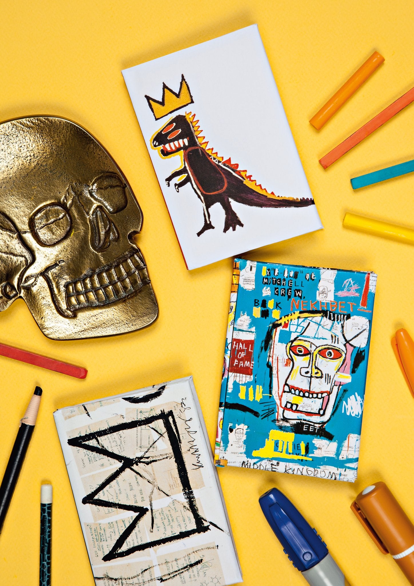 Jean-Michel Basquiat Crown Mini Notebook - Just Fabulous Palm Springs