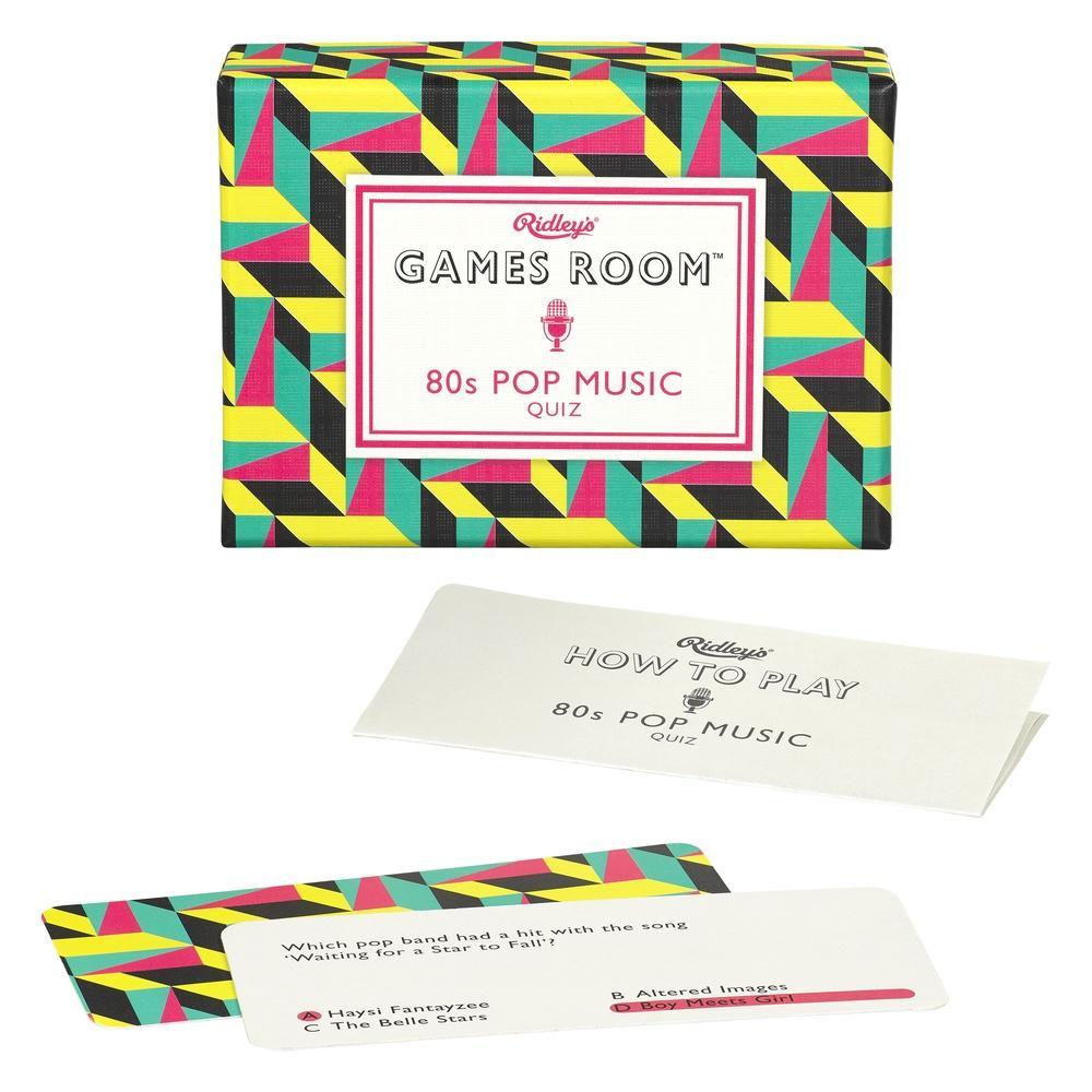 Games Room: 80s Pop Music Quiz