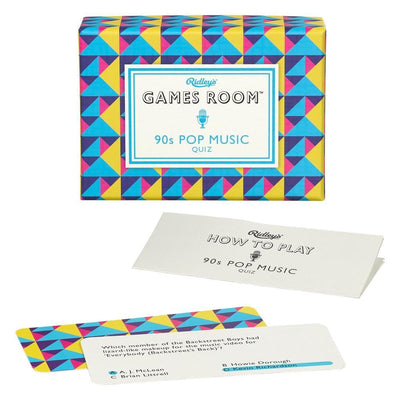 Games Room: 90s Pop Music Quiz