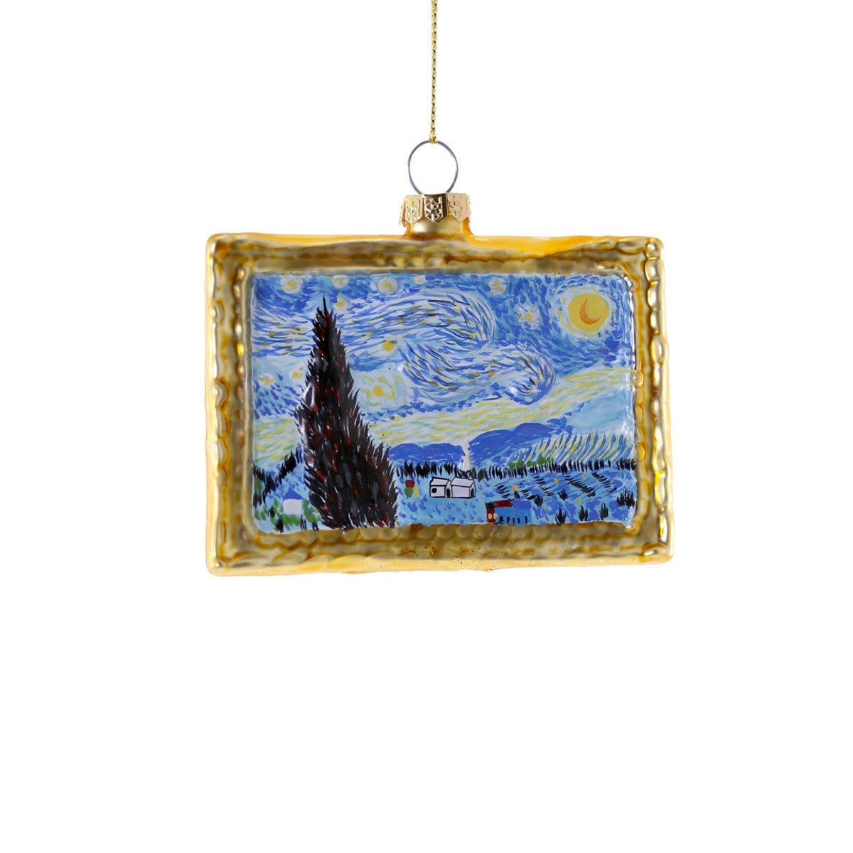 Starry Night Painting Ornament