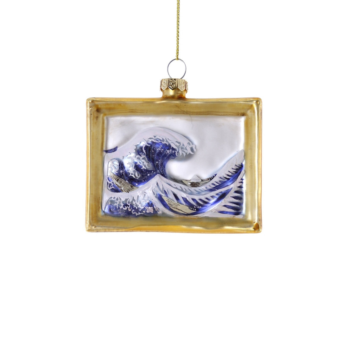 The Wave Painting Ornament