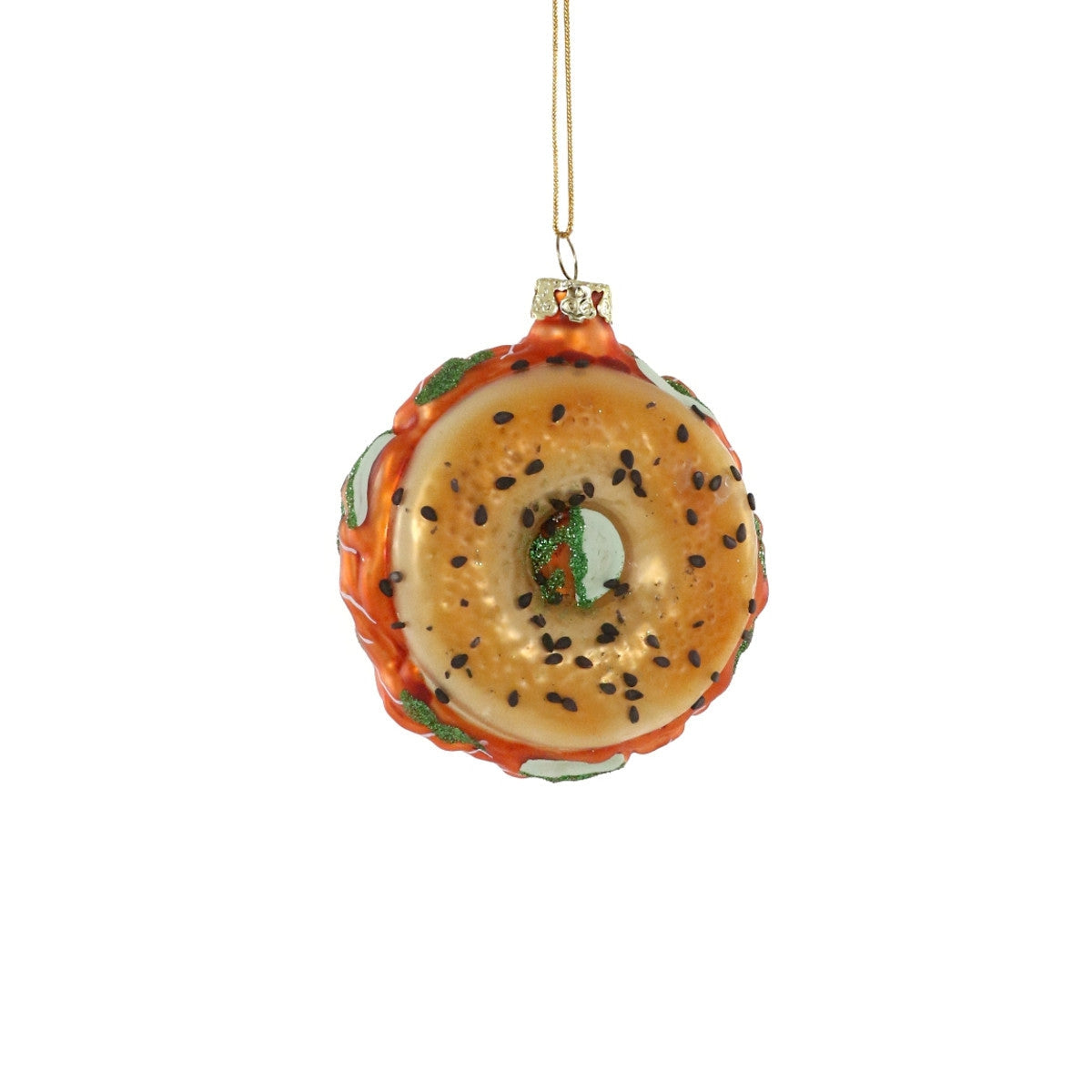 Bagel With Lox Ornament