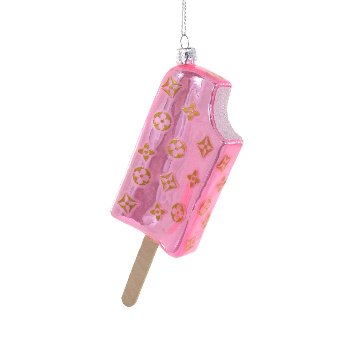 Fashion House Ice Cream Bar Ornament - Pink