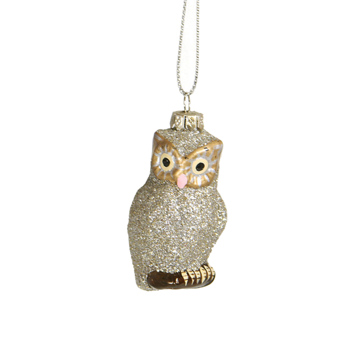 Tiniest Owl Frost Ornament - Gold