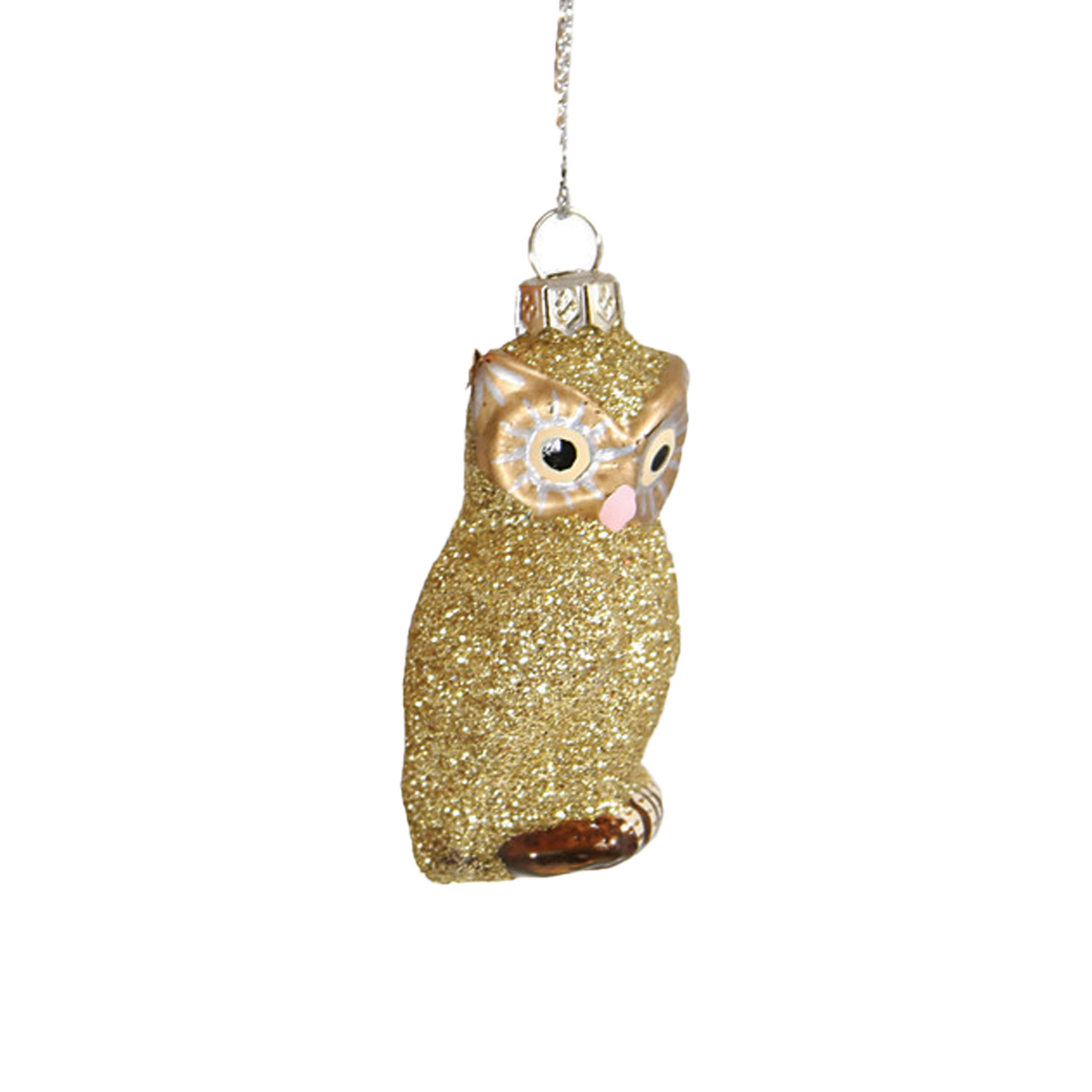 Tiniest Owl Woodland Ornament - Gold