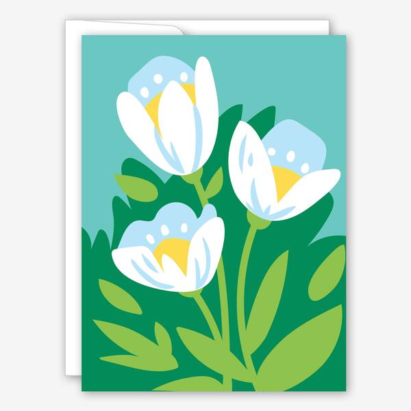 Spring Tulips Easter Greeting Card