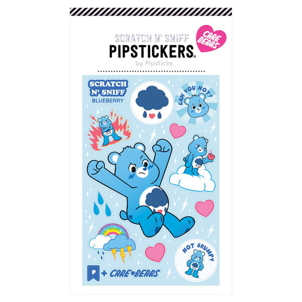 Grumpy Bear Scratch 'N' Sniff Sticker Pack