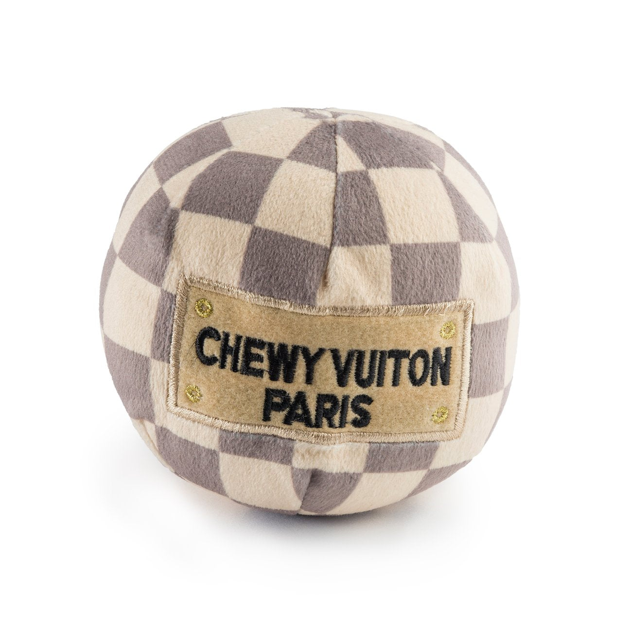Checker Chewy Vuiton Ball Large