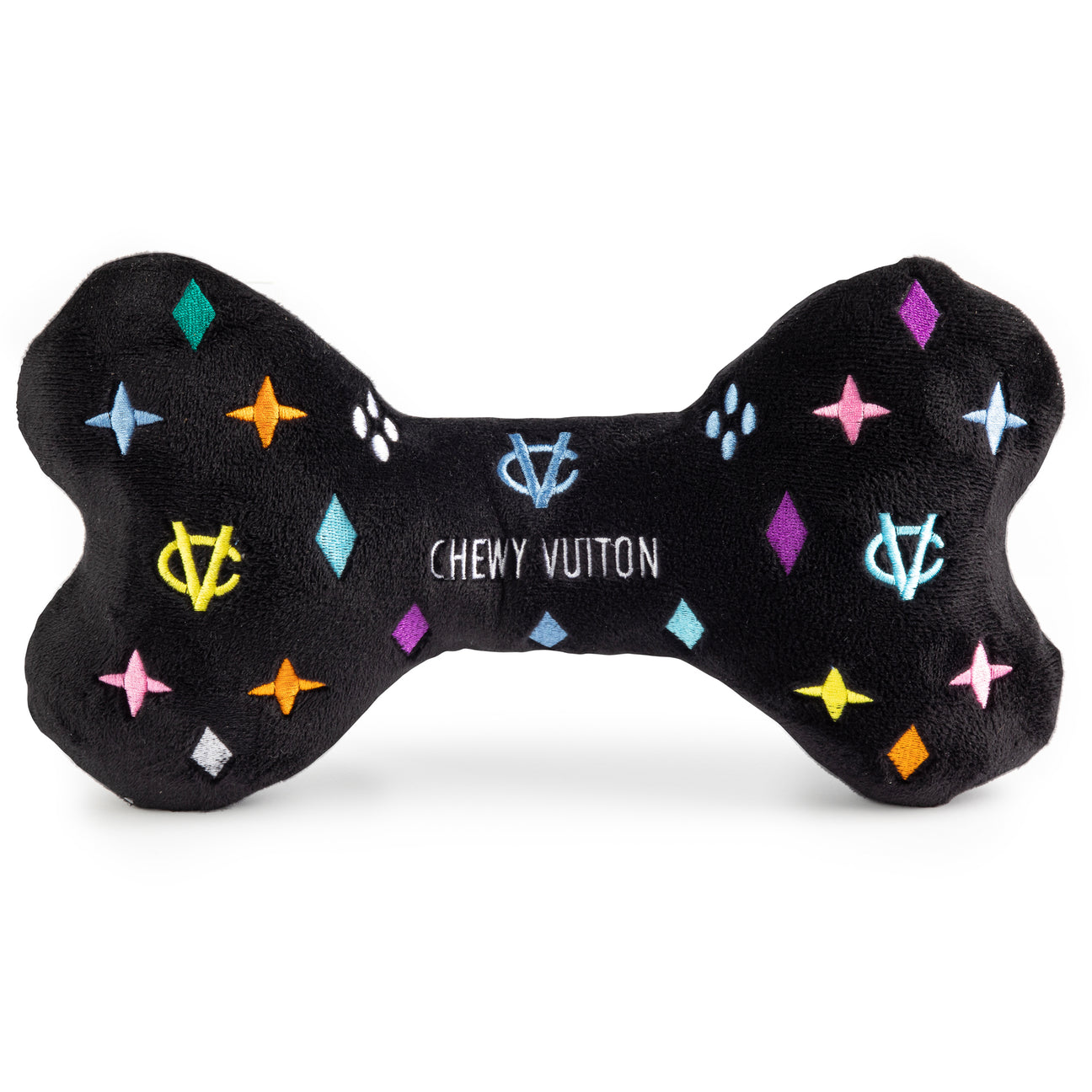 Black Monogram Chewy Vuiton Bone Toy - XL