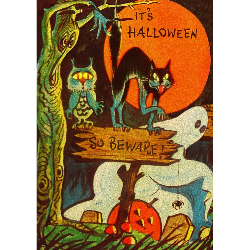 It's Halloween So Beware Card
