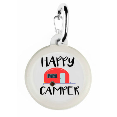Happy Camper Pet Tag