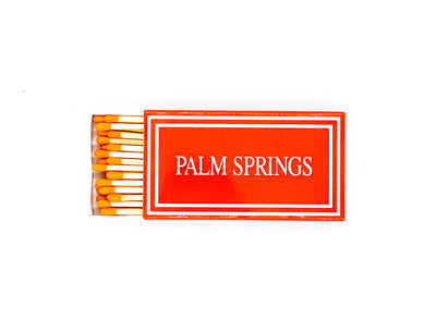 Palm Springs Matches - Orange