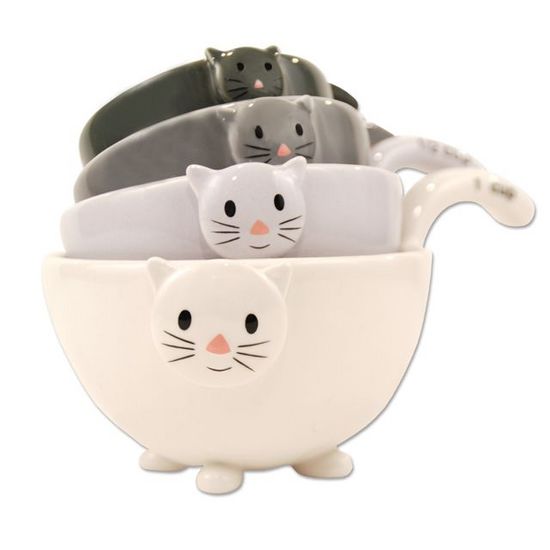 Cat Measuring Cups - Ceramic