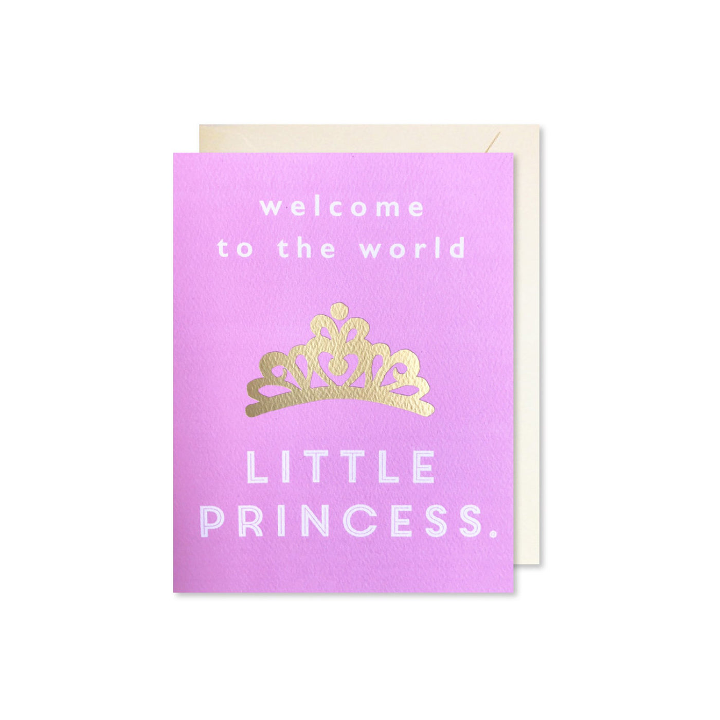Baby Princess greeting card