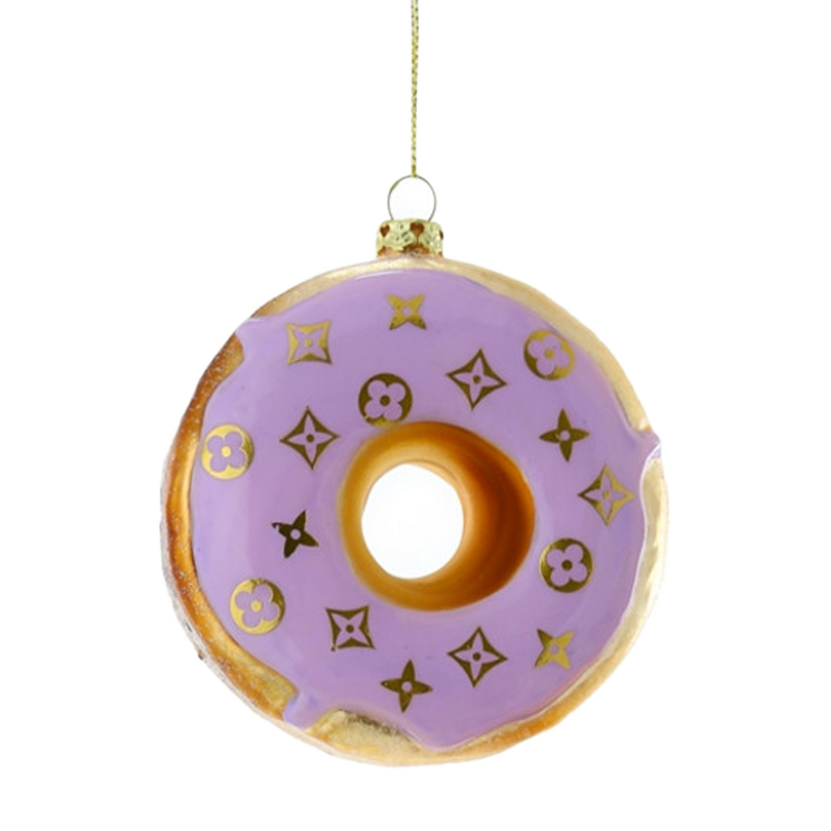 Fashion House Donut Ornament - Large Lavender - Just Fabulous Palm Springs
