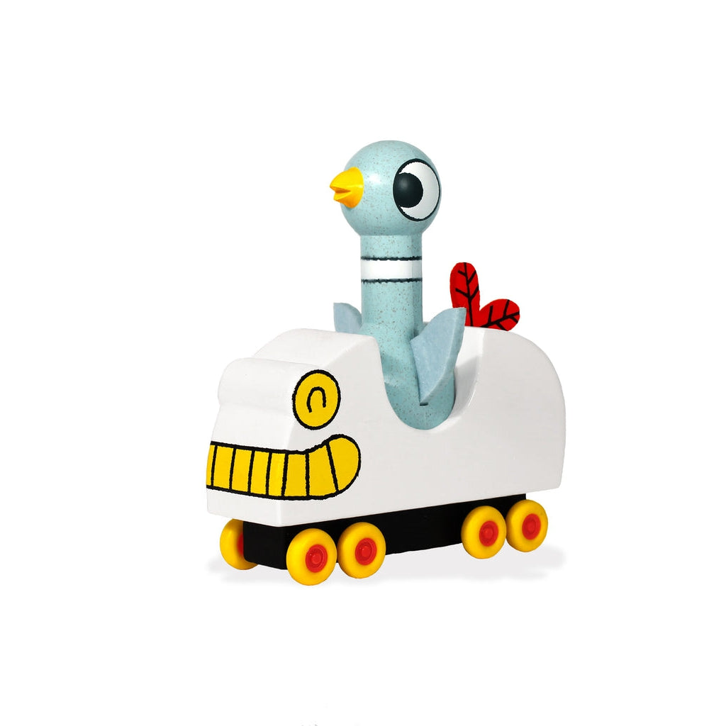 The Pigeon In Putt Putt Car