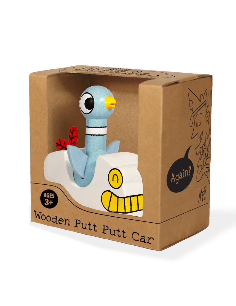 The Pigeon In Putt Putt Car