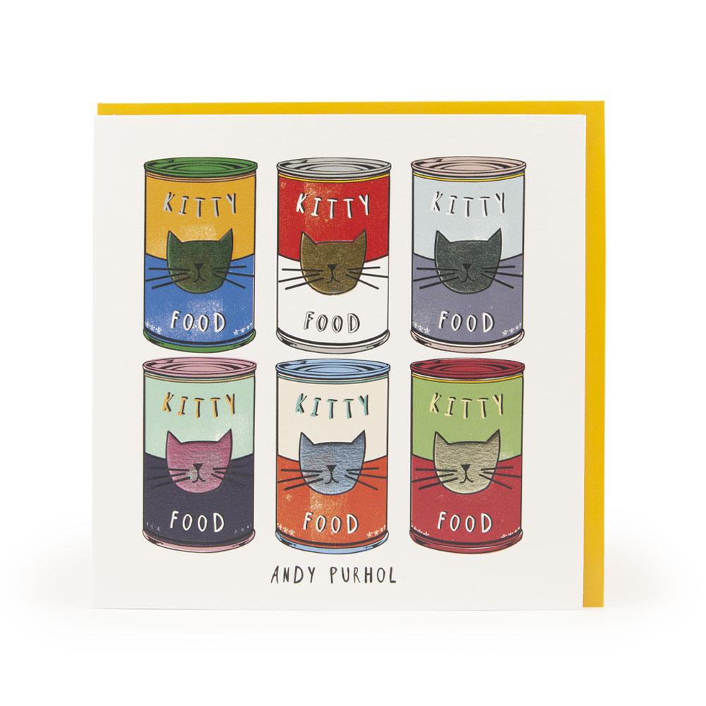 Andy Purhol Niaski Card greeting card