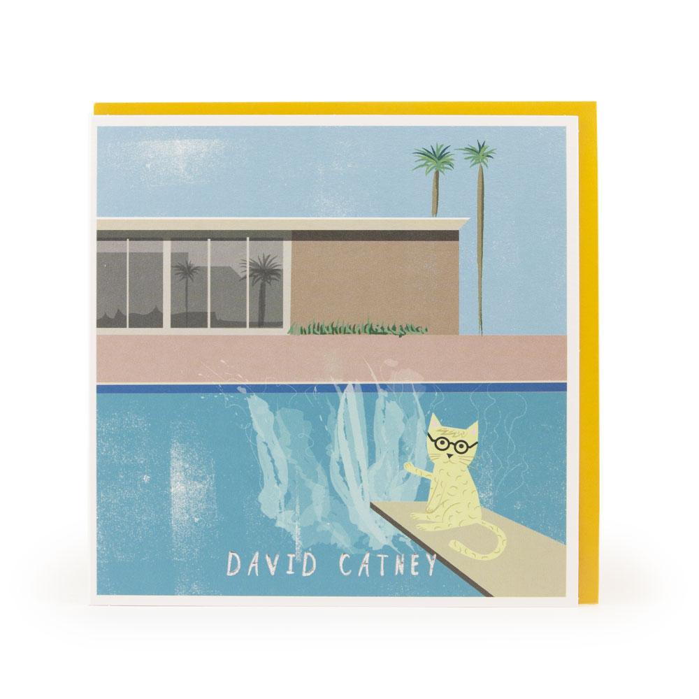 David Catney Niaski Blank Greeting Card - Just Fabulous Palm Springs