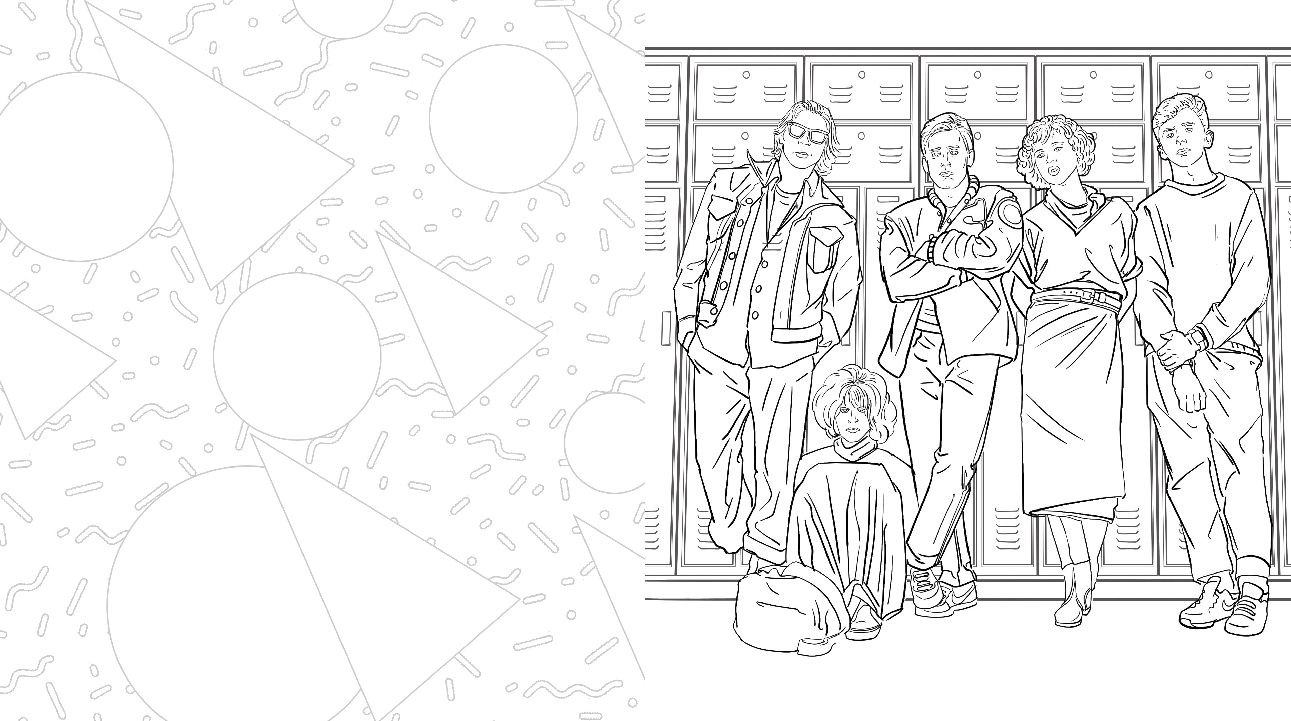 Best Of The '80s Coloring Book - Just Fabulous Palm Springs