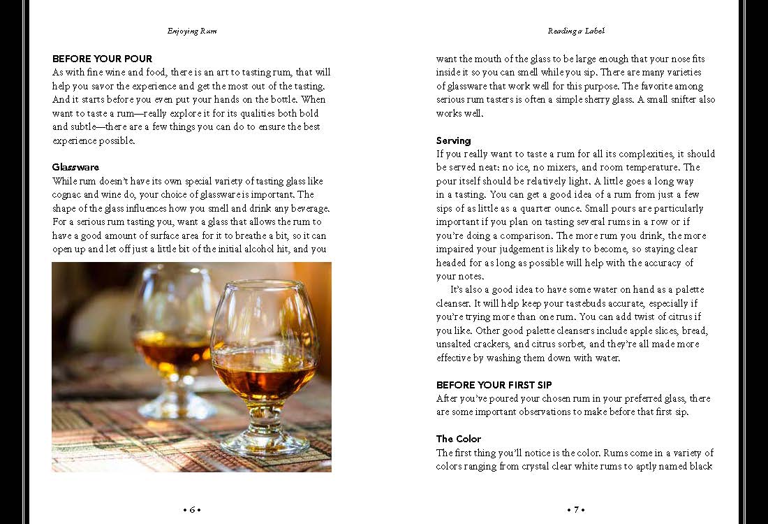 Enjoying Rum: A Tasting Guide And Journal