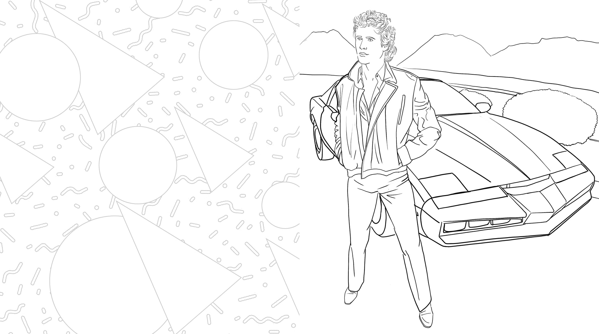 Best Of The '80s Coloring Book - Just Fabulous Palm Springs