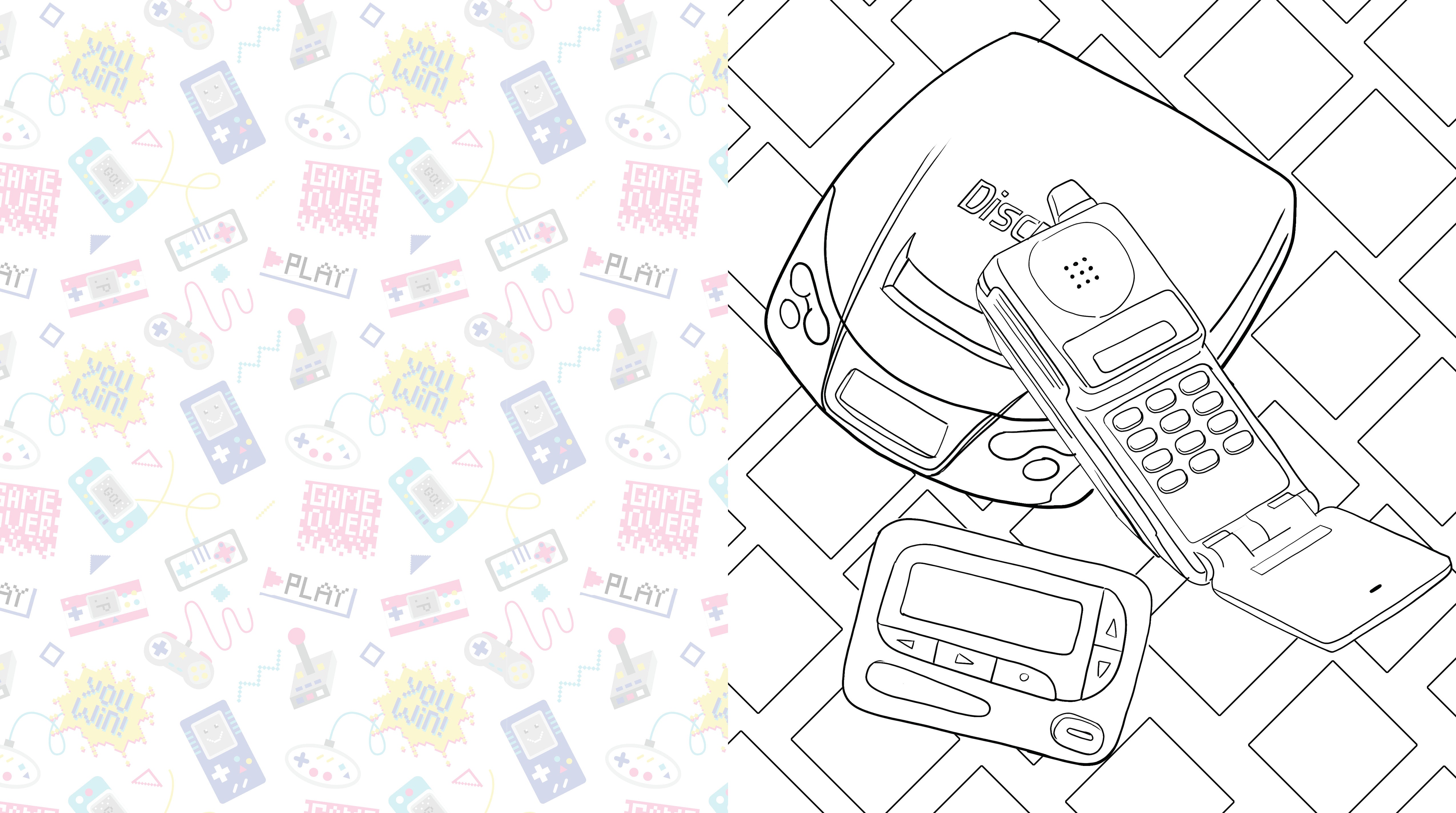 Best Of The '90s Coloring Book - Just Fabulous Palm Springs