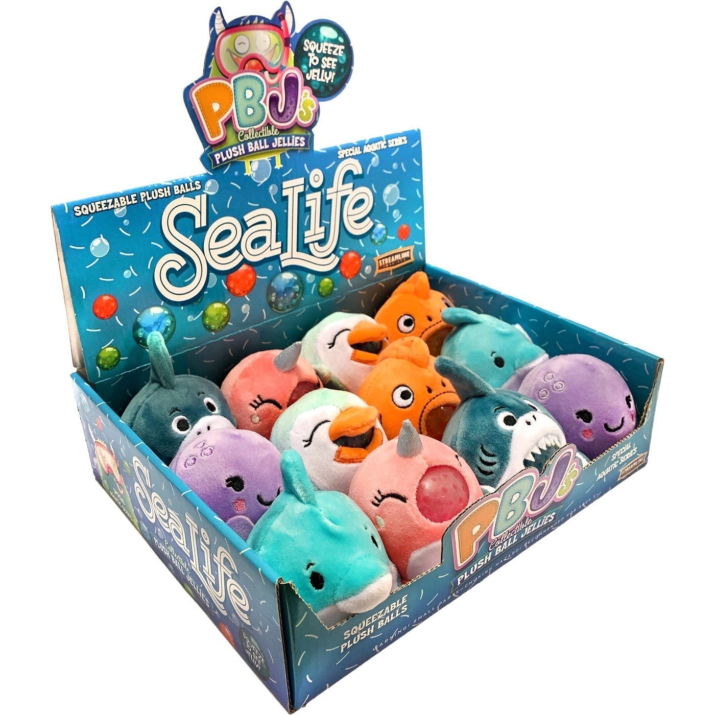 Jellyroos Aquatic Plush Toy - Chillie