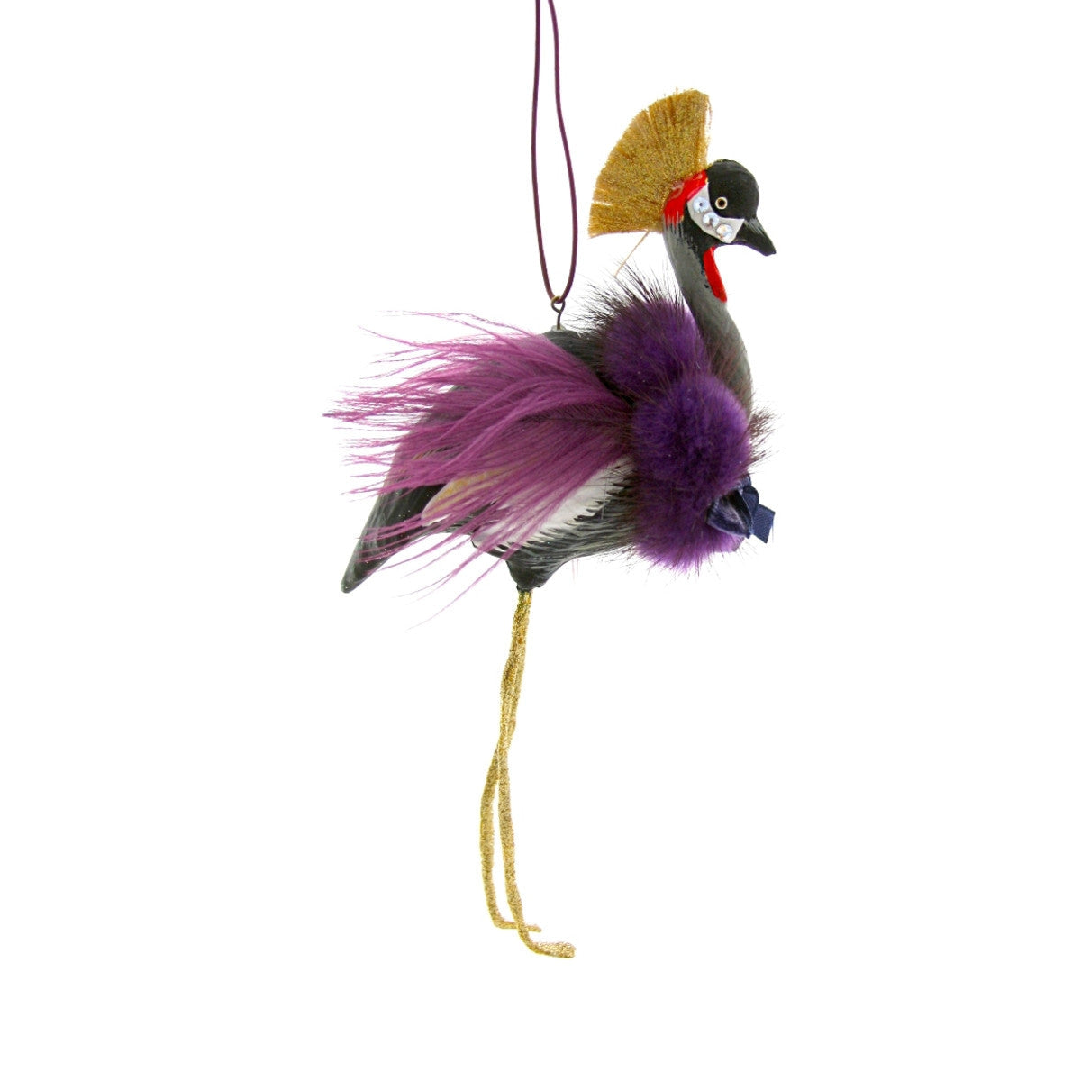 Crowned Crane Ornament