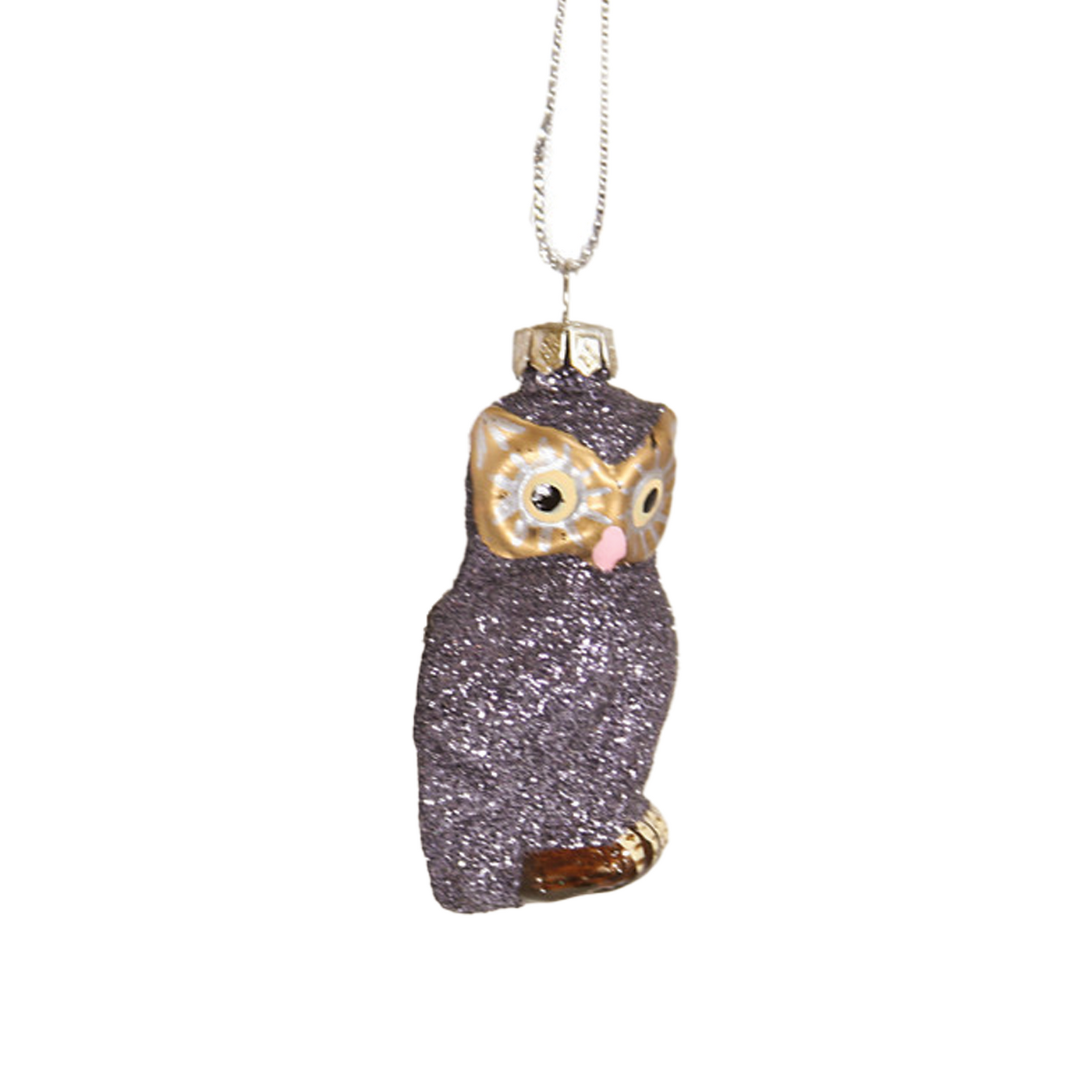 Tiniest Owl Frost Ornament - Purple