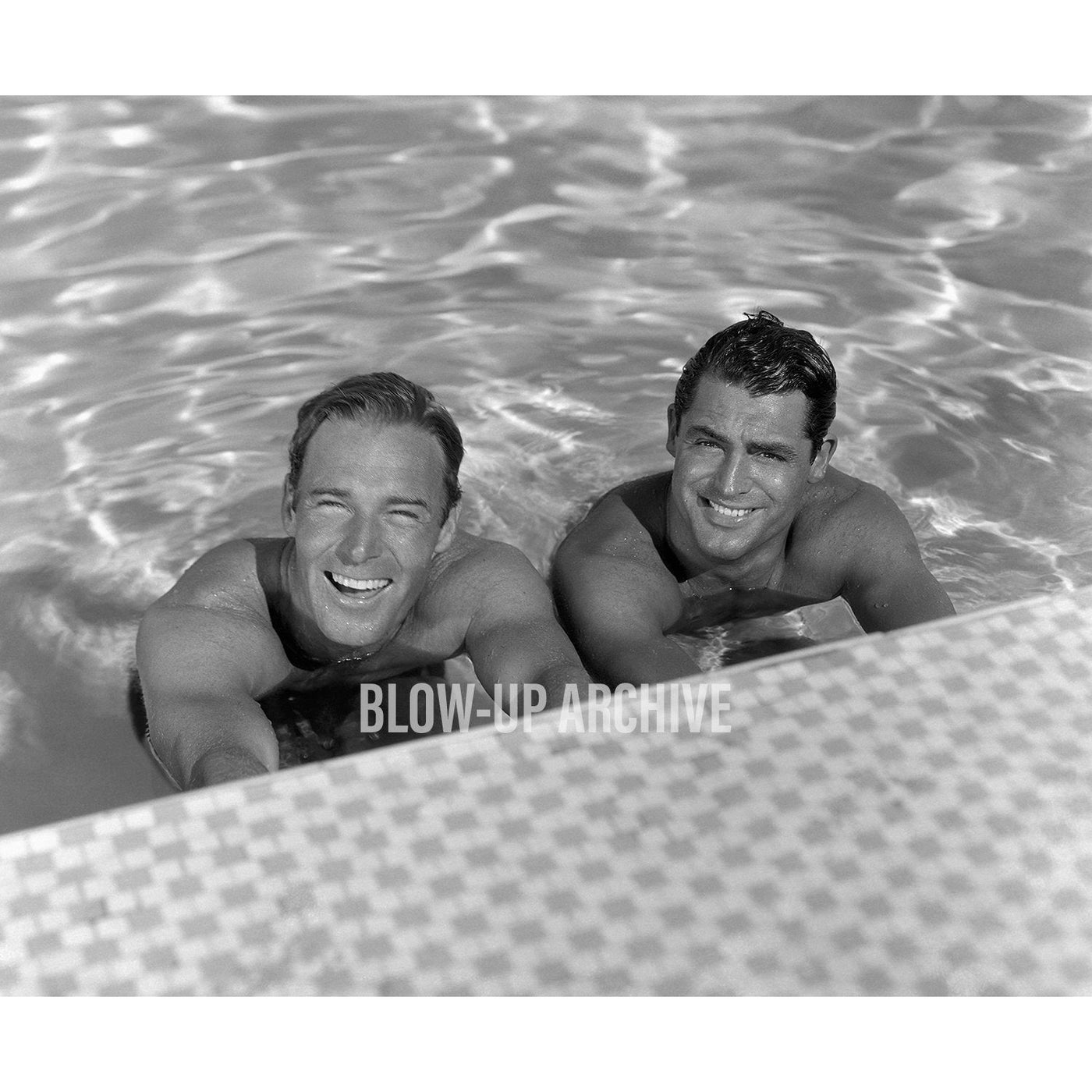 Cary Grant & Randolph Scott Limited Edition Archival Photo - Framed 30" x 40"