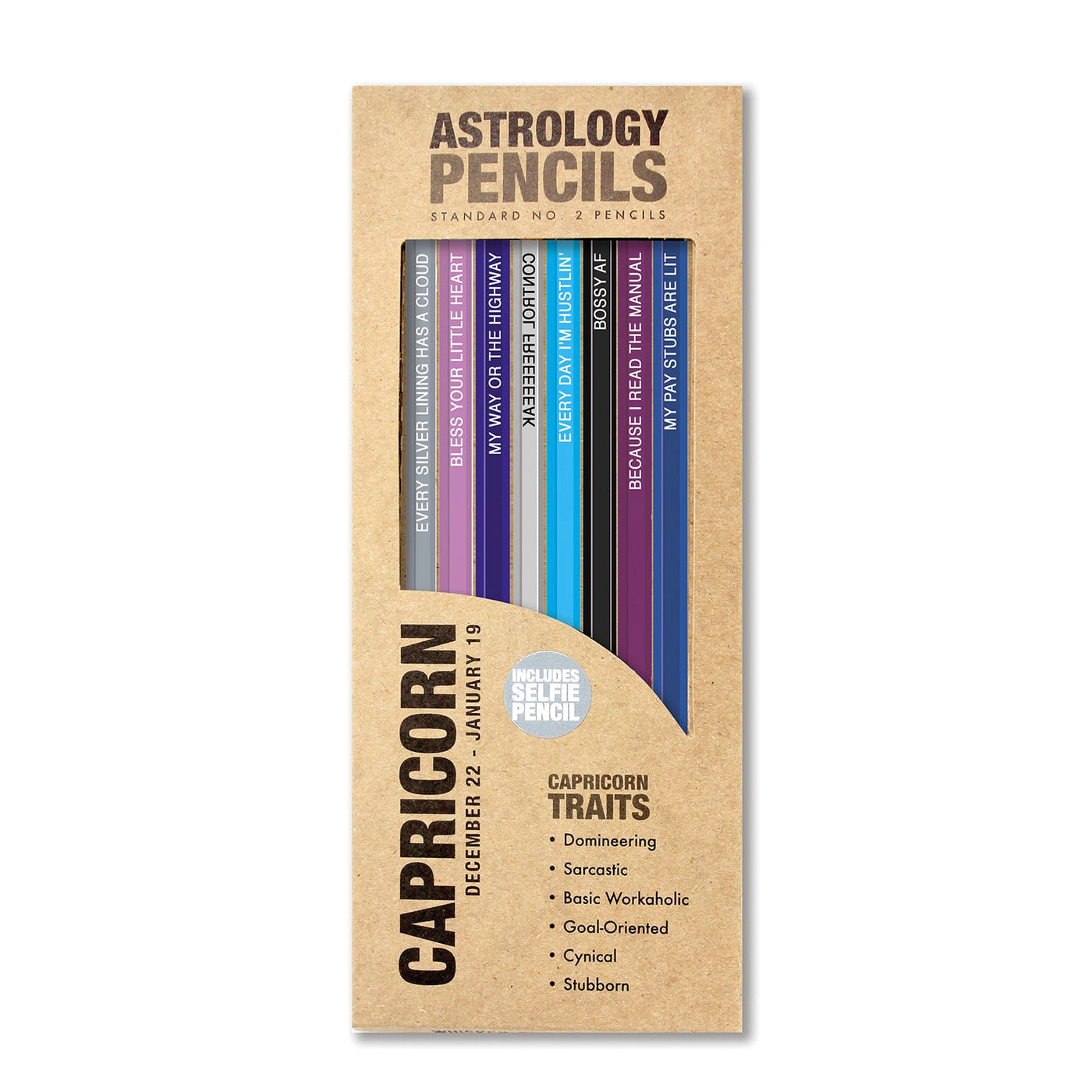 Astrology Pencils: Capricorn