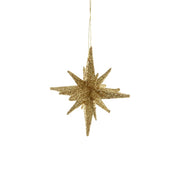 Vintage Starburst- Small Gold Ornament