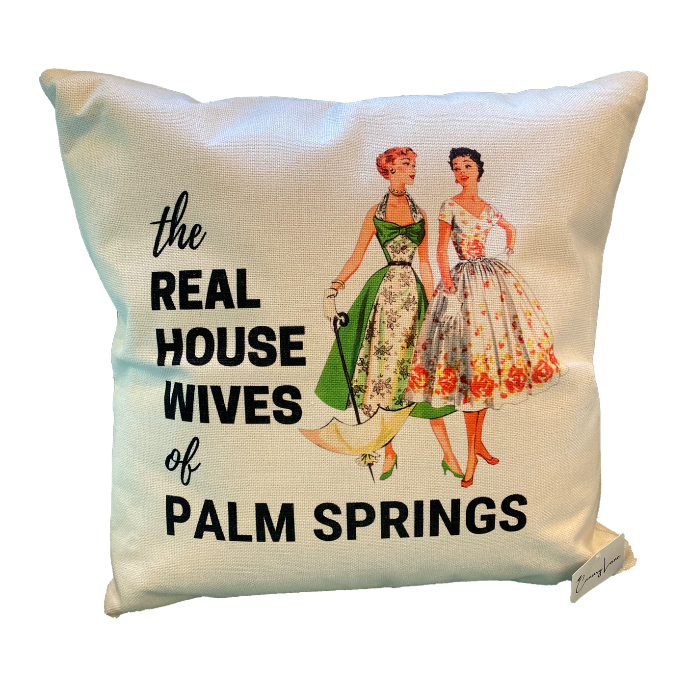 The Real Housewives Of Palm Springs Throw Pillow