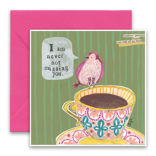Never Not greeting card